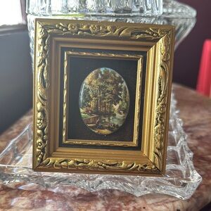 Vintage Mini Framed Landscape Art